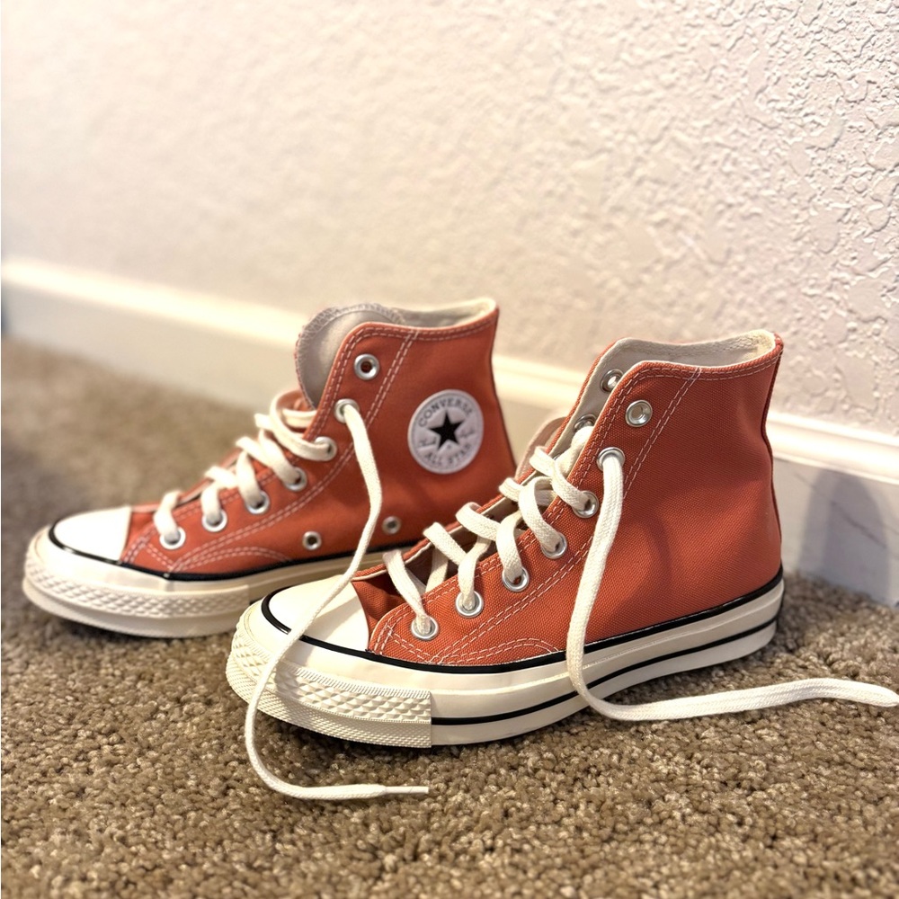 Converse High-Top Sneakers - Peach